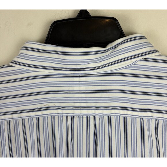 Men’s Vintage Polo Ralph Lauren Striped Button Down Shirt / Size XXLT - Picture 5 of 8